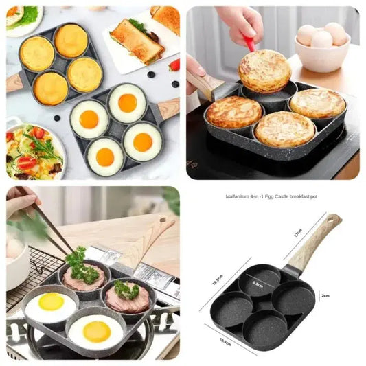 Maifanitum 4-in-1 Egg Castle Breakfast Pot