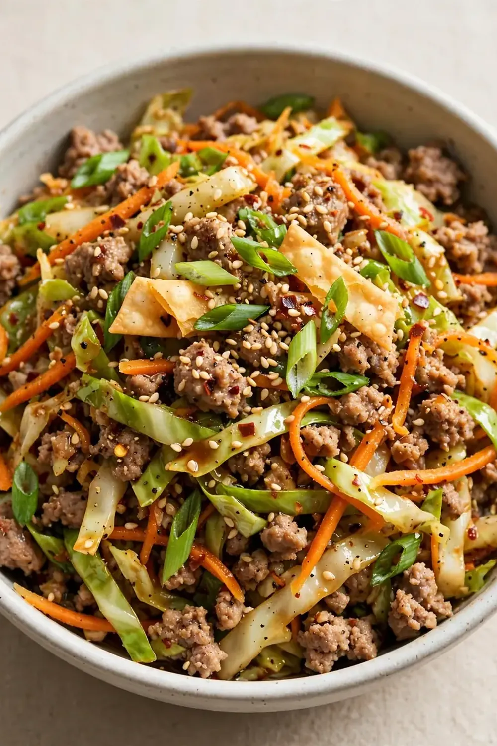 20-Minute Egg Roll in a Bowl (Unstuffed Egg Roll)