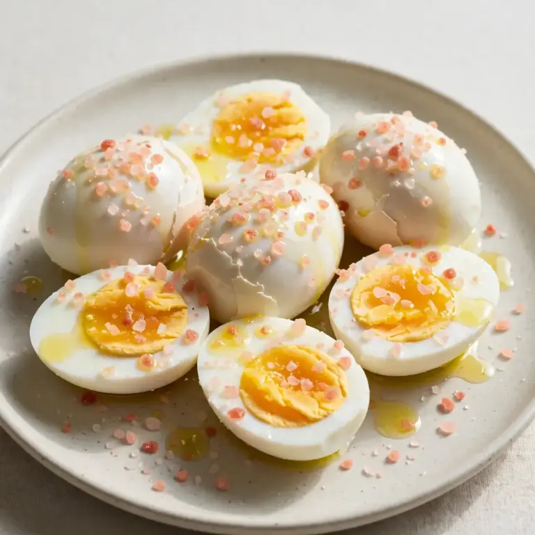 Budget Batch-Cook Boiled Eggs with Himalayan Salt