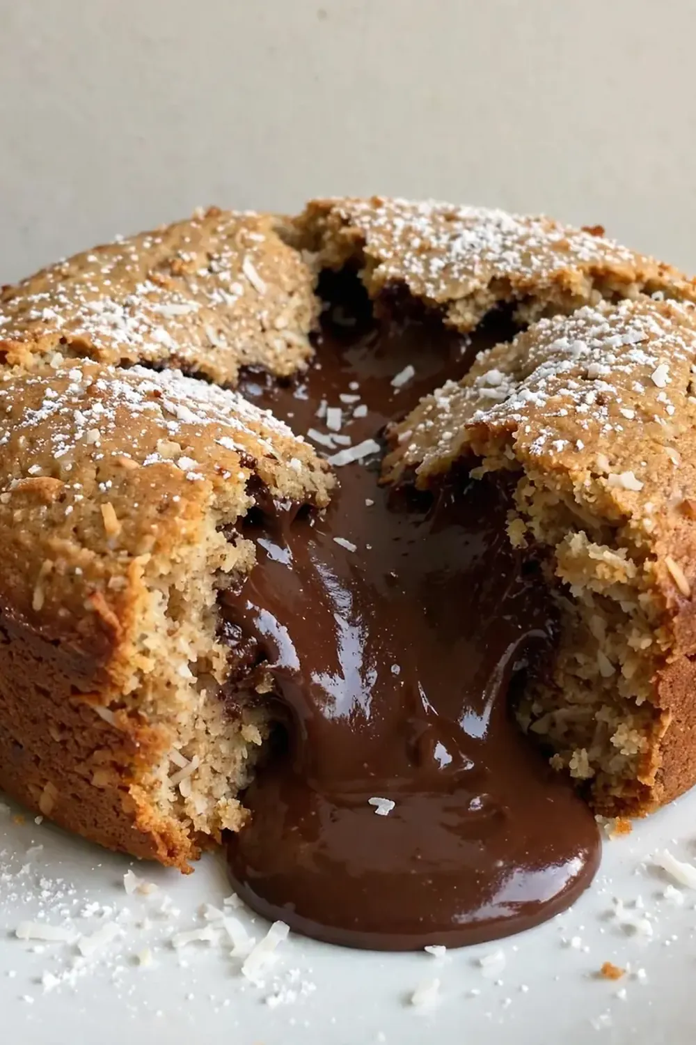 Low-Carb Coconut Flour Lava Cake