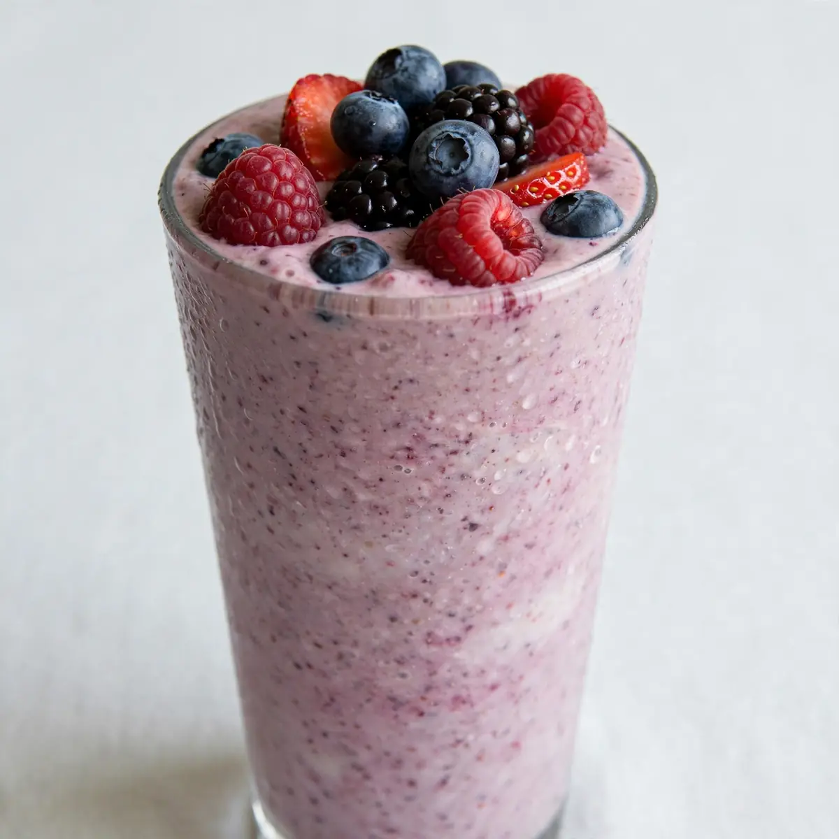 Budget Batch Prep Low-Carb Berry Smoothie