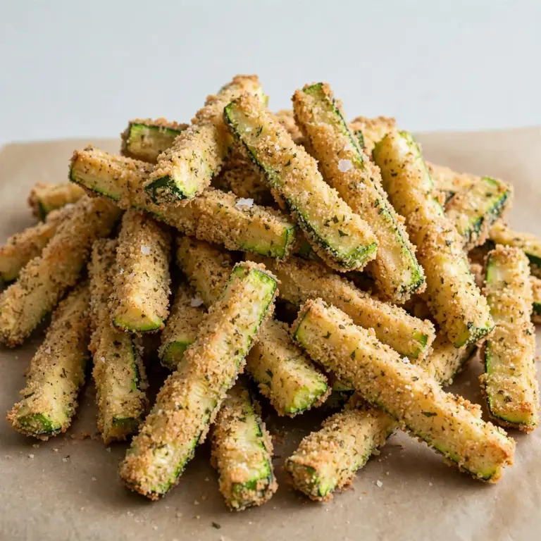 Budget-Friendly Crispy Air Fryer Zucchini Fries