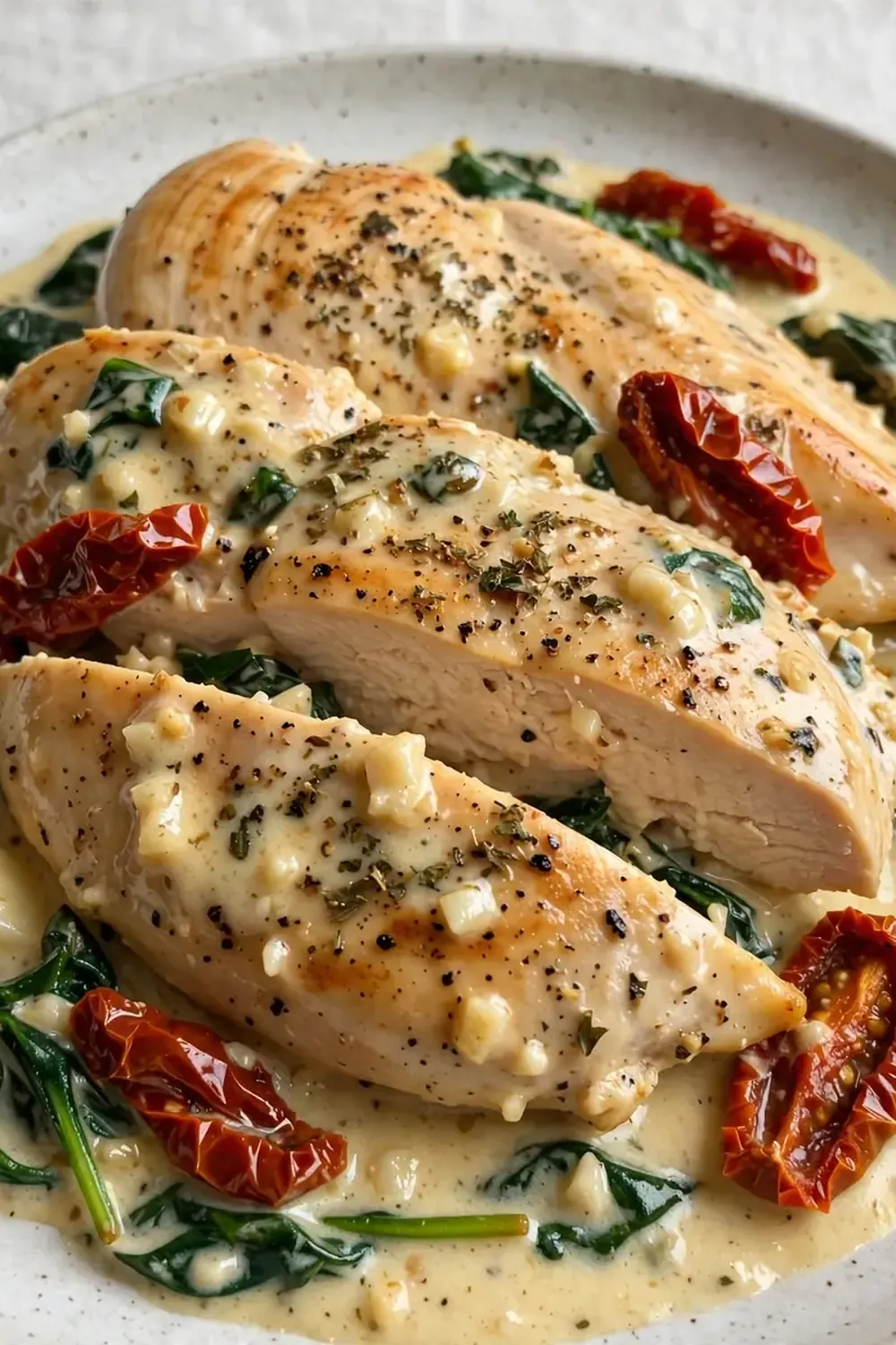 Keto Tuscan Garlic Chicken Breasts