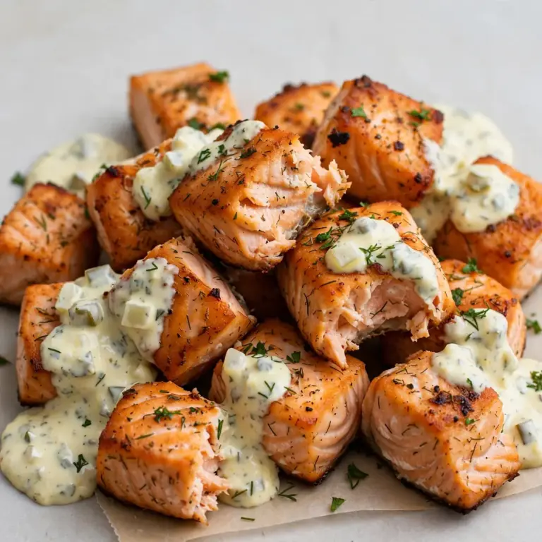 Budget-Friendly Meal Prep Air Fryer Salmon Bites