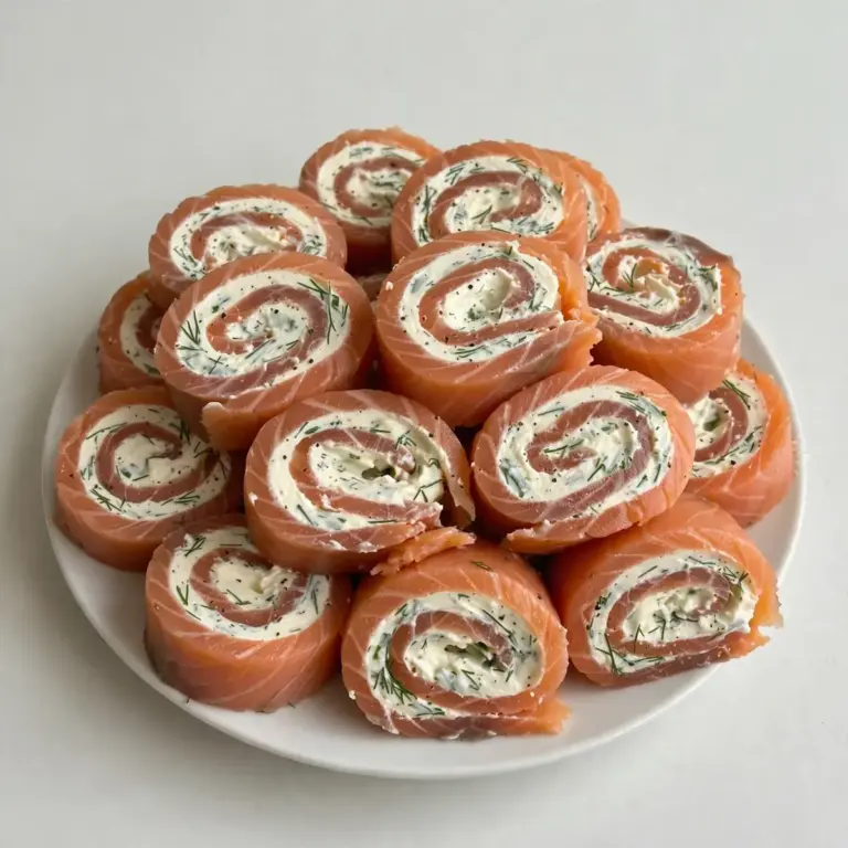 Budget Meal Prep Smoked Salmon Cream Cheese Roll-Ups