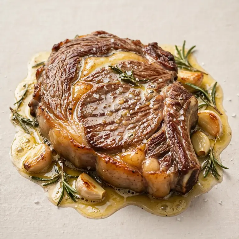 Easy Meal Prep Butter Ribeye Steak for Less