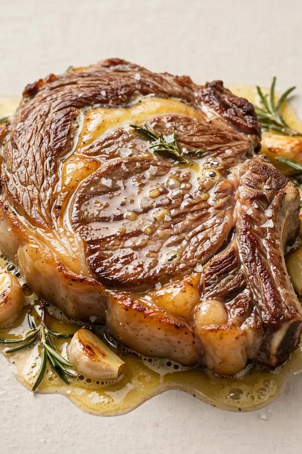 Ribeye Steak Cooked in Butter (Zero Carbs)