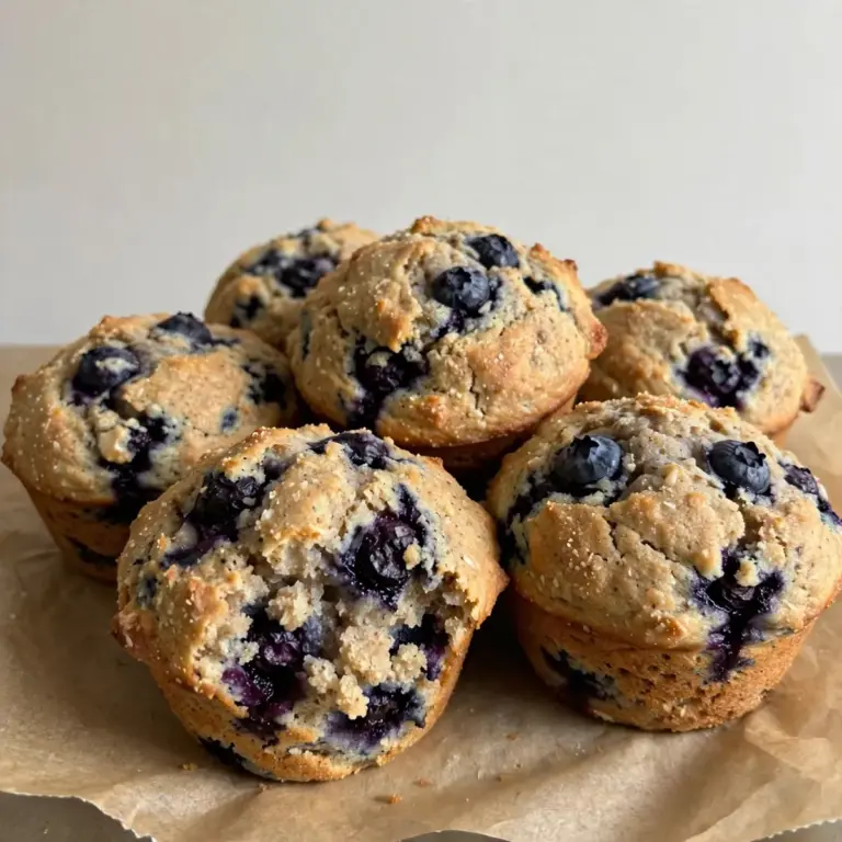 Frugal Batch Keto Blueberry Muffins