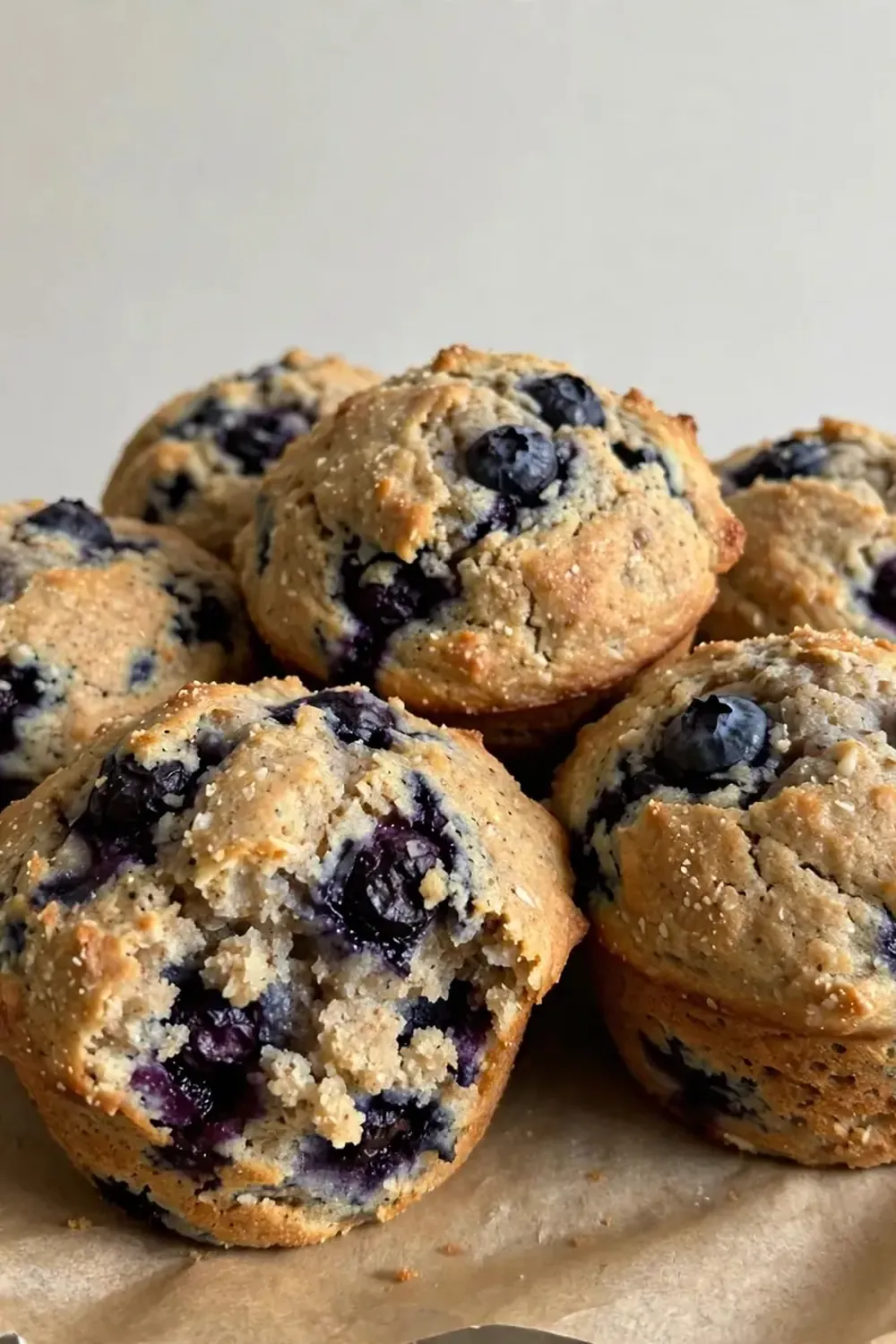 Keto Blueberry Muffins (Almond Flour Base)