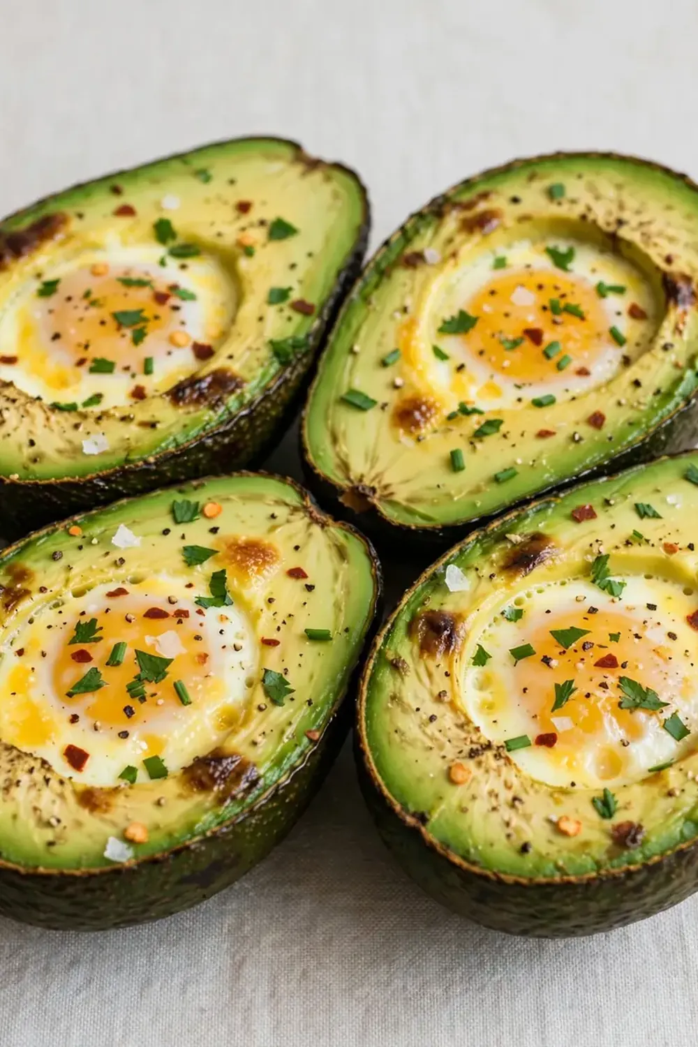 Baked Egg and Avocado Cups