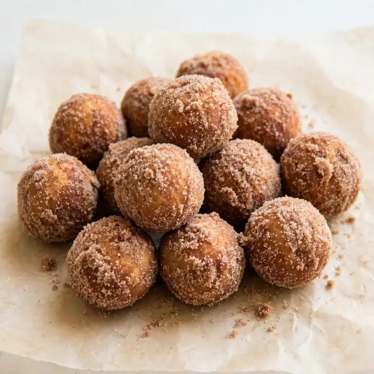 Meal Prep Keto Cinnamon Sugar Donut Holes