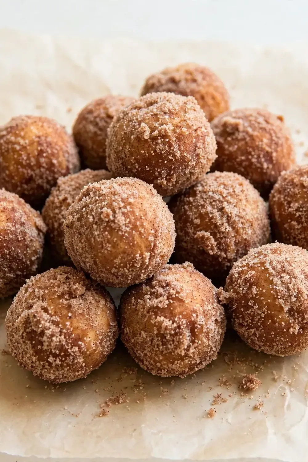 Keto Cinnamon Sugar Donut Holes