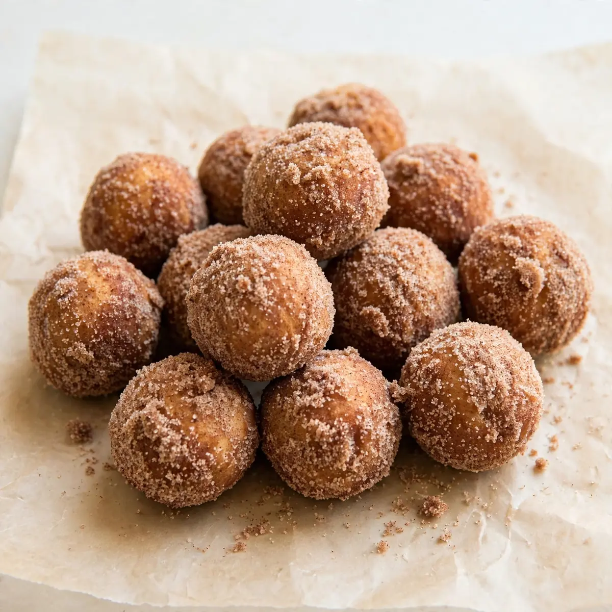 Meal Prep Keto Cinnamon Sugar Donut Holes